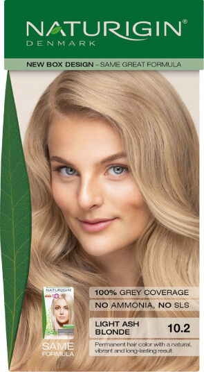 Naturigin hårfarge 10.2 Light Ash Blonde 115 ml
