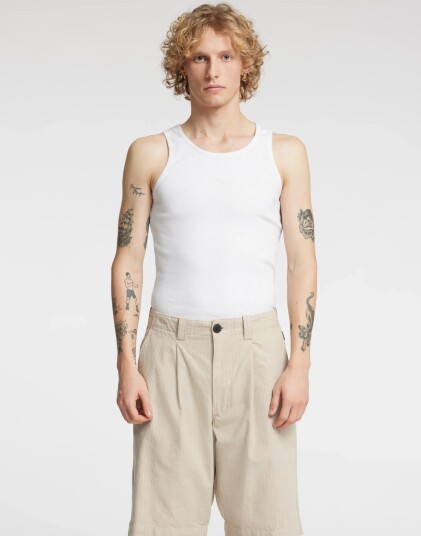 Annarr Anrric Classic Tanktop White S