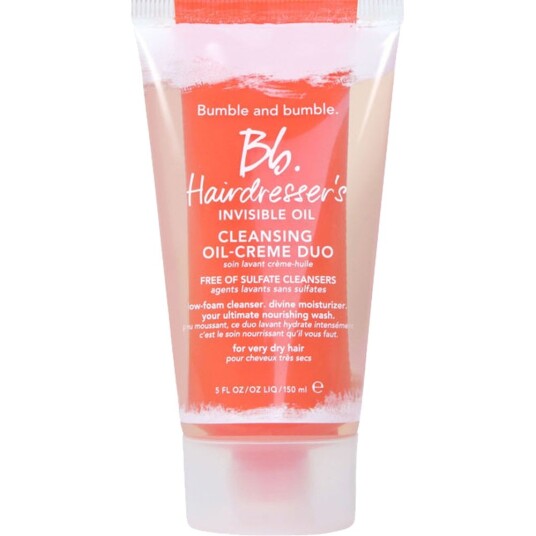 Bumble And Bumble Hairdresser's Invisible Oil Cleansing Oil Creme Duo 150ml Bumble And Bumble Hairdresser's Invisible Oil Cleansing Oil Creme Duo 150ml