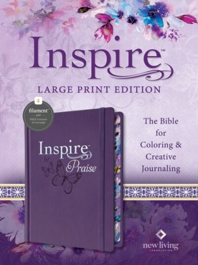 Inspire Praise Bible Large Print NLT Filament Enabled