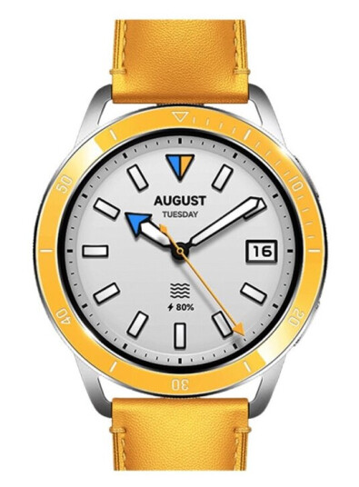 Xiaomi - Fas For Smart Armbåndsur - Chrome Yellow - For Xiaomi Watch S3
