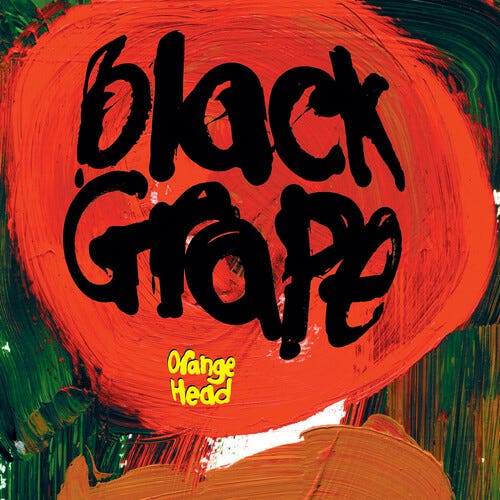 Black Grape Orange Head LP/Vinyl Black Grape Orange Head LP/Vinyl