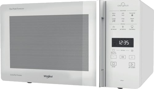 Whirlpool Mcp 349 Hvid, 800w, 25l Mikroovn Whirlpool Mcp 349 Hvid, 800w, 25l Mikroovn