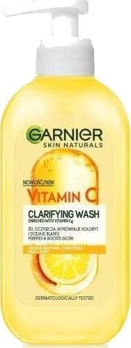GARNIER_Skin Naturals Vitamin C rensegel med for matt og sliten hud 200ml