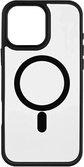Onsala iPhone 16 Pro Max MagSafe Bumper Deksel Gjennomsiktig og Svart