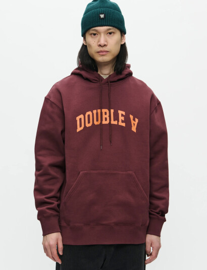 WOOD WOOD Wwjames Hoodie Aaarc 25219 - Red - XS WOOD WOOD Wwjames Hoodie Aaarc 25219 - Red - XS