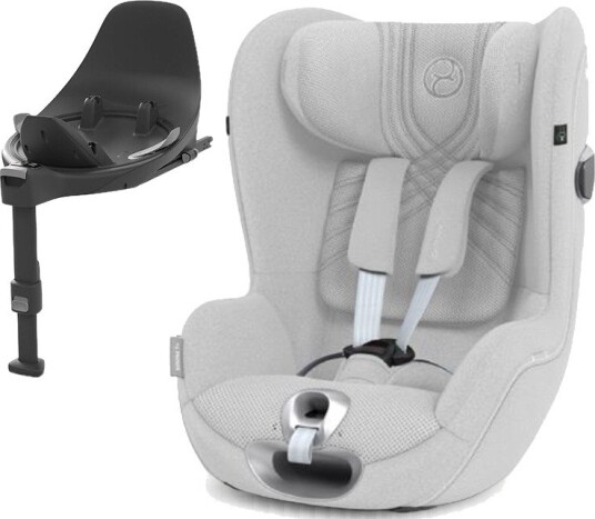 Cybex Sirona T Plus i-Size, Platinium White, Bilstol, Inkl Cybex Base T Cybex Sirona T Plus i-Size, Platinium White, Bilstol, Inkl Cybex Base T