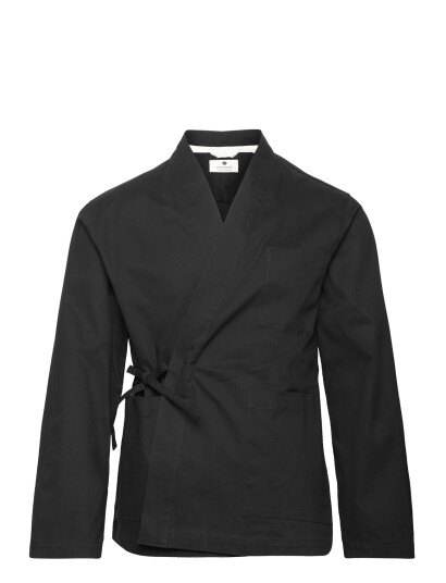 Anerkjendt Akjesper Kimono Overshirt - Black - M Anerkjendt Akjesper Kimono Overshirt - Black - M