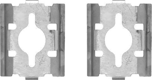HELLA 8DZ 355 203-071 Monteringssett, bremseklosser