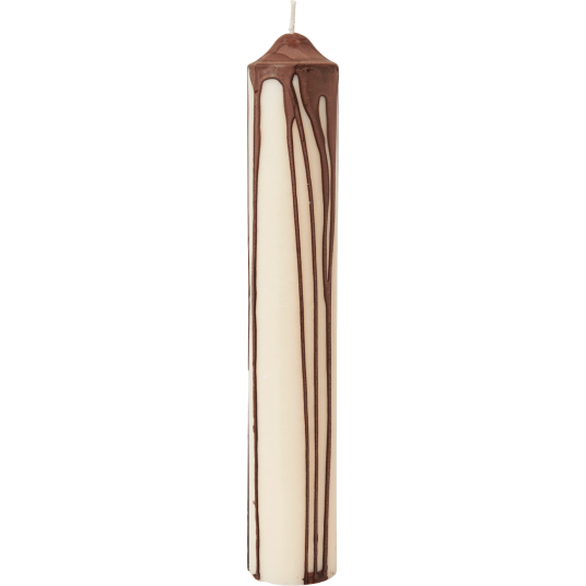 Ferm Living Dryp Kubbelys 30 cm Dark Chocolate