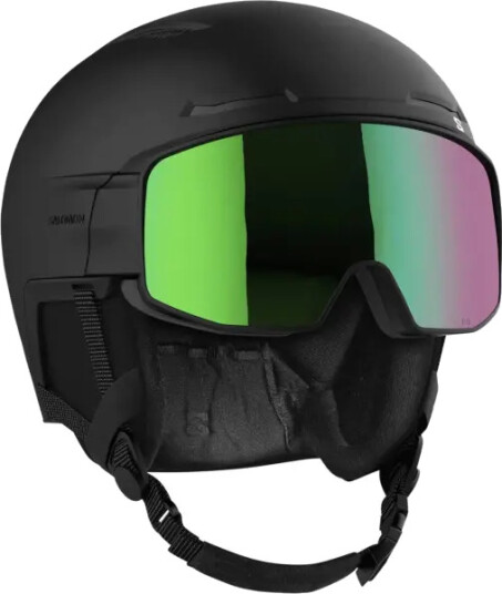 Salomon Driver Pro Sigma Skihjelm med visir Black 54-56 cm Salomon Driver Pro Sigma Skihjelm med visir Black 54-56 cm
