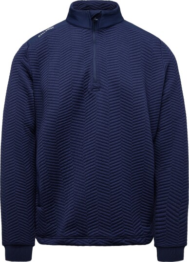 Callaway Mid Layer Chev Pullover PEACOAT M Callaway Mid Layer Chev Pullover PEACOAT M