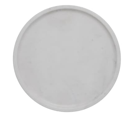 Lene Bjerre Ellia Marmor Tray Ø25cm White