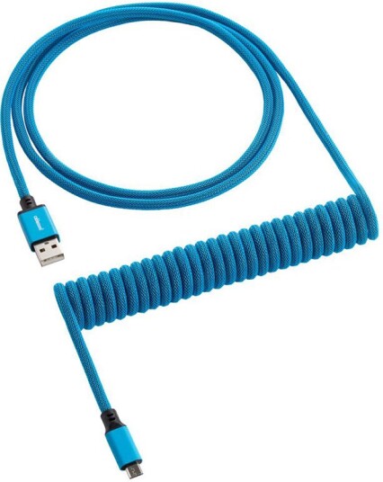 Cablemod Classic Coiled Cable – Spectrum Blue 1.5m Micro-usb Cablemod Classic Coiled Cable – Spectrum Blue 1.5m Micro-usb