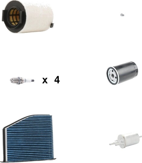 Servicepakke RIDEX 4682P6716