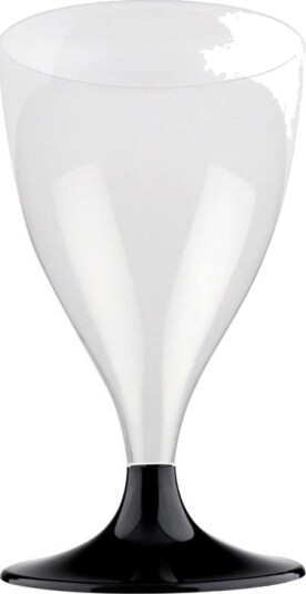 Okko Engangsglass 200 Ml Med Svart Ben