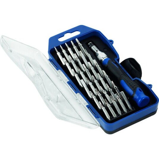 Lux Classic Skrutrekkersett Presisjon 32 Deler Classic Lux Classic Skrutrekkersett Presisjon 32 Deler Classic
