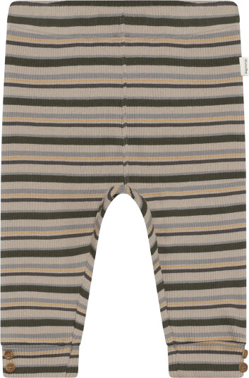 Minymo Pants Y/D Rib Khaki green 80