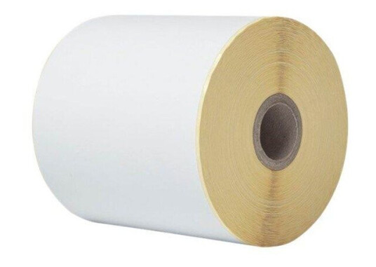 Brother BDE-1J000102-102 Self-adhesive white Roll (10.2 cm x 58 m)
