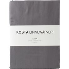 Kosta Linnewäfveri Satin Dra-på-laken 120x200 Grå