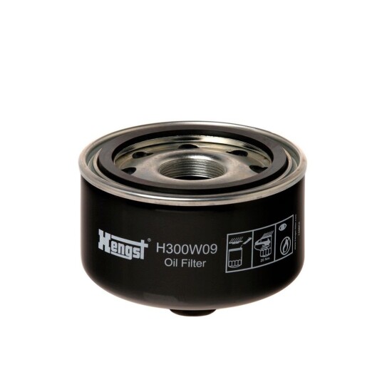 Oljefilter HENGST FILTER H300W09 Oljefilter HENGST FILTER H300W09