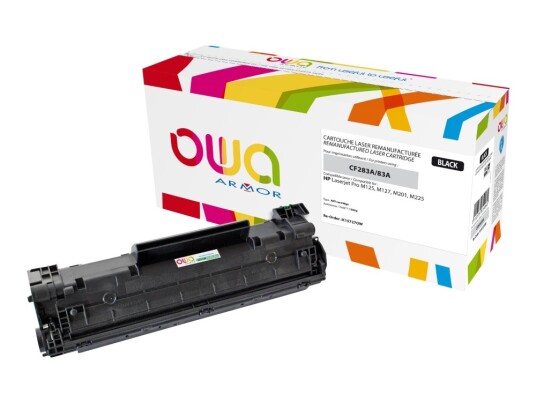 Owa-Toner Kompatibel Med Hp Cf283a 1500 Sider Svart Owa-Toner Kompatibel Med Hp Cf283a 1500 Sider Svart