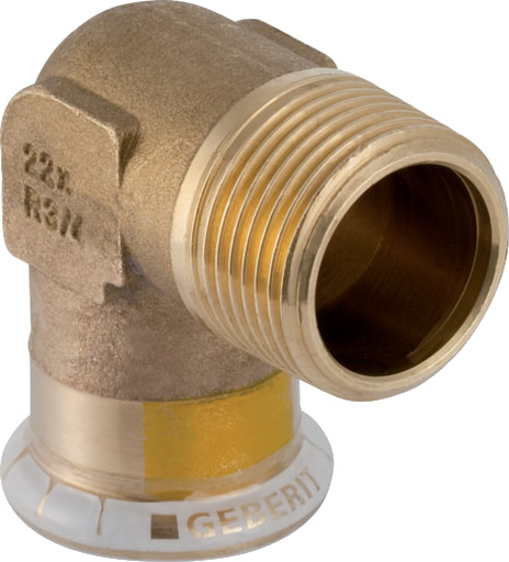 5 stk GEBERIT MAPRESS COPPER OVERGAN