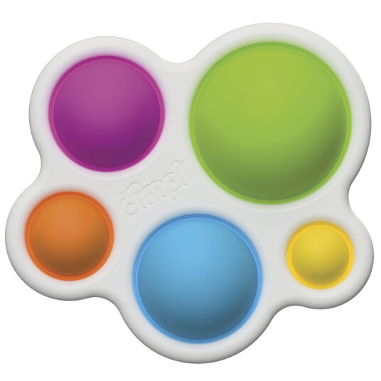 Fat Brain Toys Dimpl Boblepanel regnbue Fat Brain Toys Dimpl Boblepanel regnbue