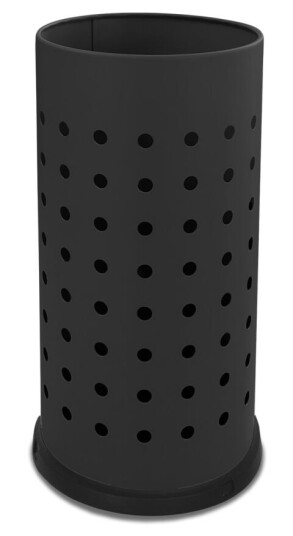 STIL CASA Paraplystativ Agua 21l 25x24x48 cm LxØxH Svart Rund STIL CASA Paraplystativ Agua 21l 25x24x48 cm LxØxH Svart Rund