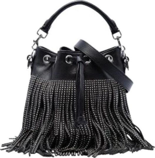 Yves Saint Laurent Vintage Dame Pre owned Svart ONE SIZE,