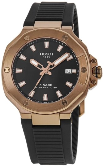 Tissot Herreklokke T141.807.37.051.00 T Race Sort/Gummi Ø41 mm