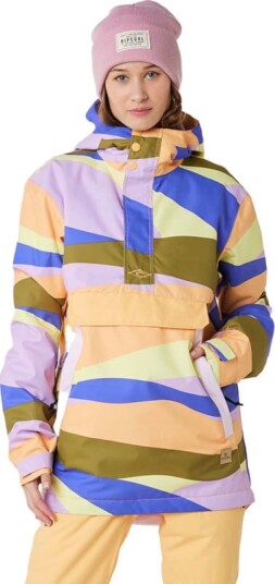 Rip Curl Women's Rider Anorak Jacket XS Lilac Rip Curl Women's Rider Anorak Jacket XS Lilac