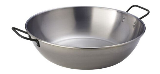 Muurikka 54030150 Wokpanne kaldvalset stål 50 cm Muurikka 54030150 Wokpanne kaldvalset stål 50 cm