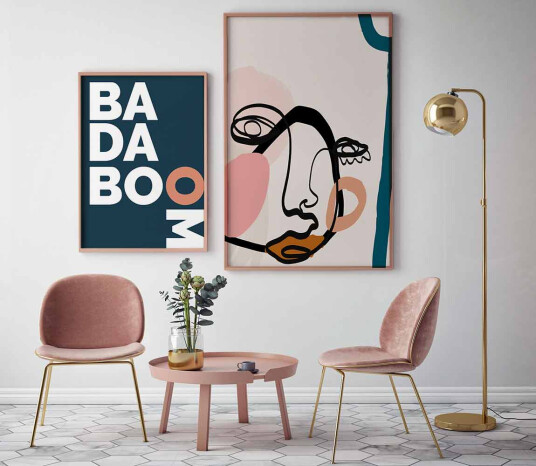Badaboom blå av Rikke Axelsen Badaboom blå av Rikke Axelsen