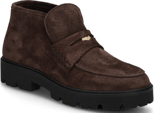 Tommy Hilfiger Th Enamel Charm Loafer Boot Brown 40 Tommy Hilfiger Th Enamel Charm Loafer Boot Brown 40