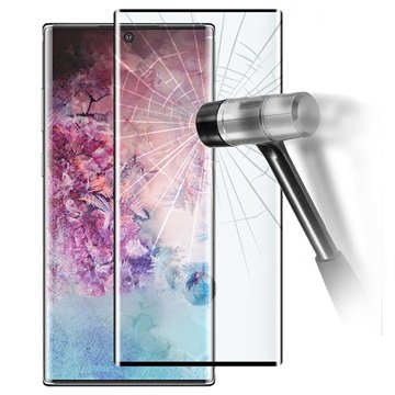 Samsung Galaxy Note10+ Full Coverage Beskyttelsesglass Svart