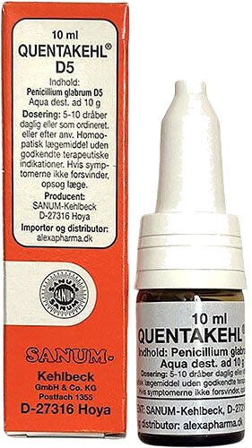 Sanum Quentakehl dråper D5 10 ml Sanum Quentakehl dråper D5 10 ml