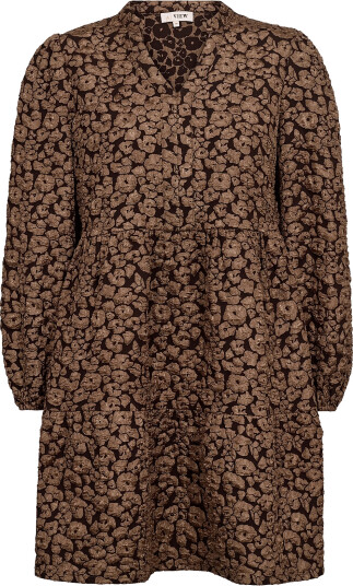 A View Ida Dress Brown 36