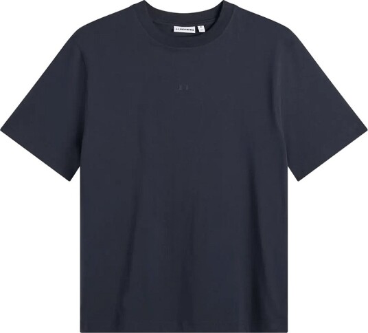 J. Lindeberg Parcie Logo Tee   Navy   XL