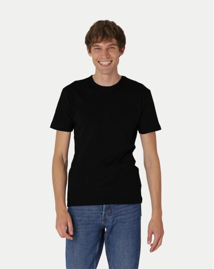 Neutral Organic   Mens Interlock T shirt Svart