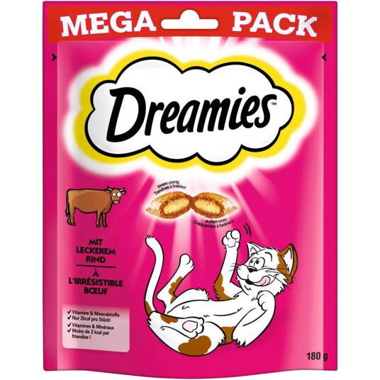 Dreamies Kattesnacks Big Pack Okse (180 G) Dreamies Kattesnacks Big Pack Okse (180 G)