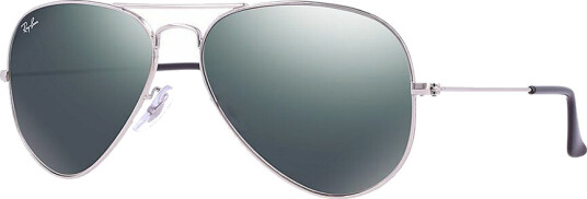 Ray-Ban Aviator Silver - Mirror - 58 Silver Silver unisex