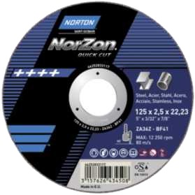 Kutteskive 125x3,2x22 norzon