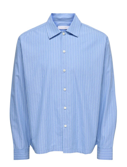 ONLY & SONS Onsopaline Relax Ls Shirt Frml Blue XXL ONLY & SONS Onsopaline Relax Ls Shirt Frml Blue XXL