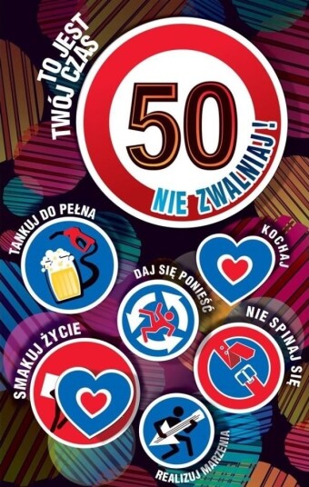 Gratulasjonskort Bursdag 50 Us03