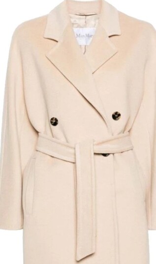 Max Mara Dame Frakker Beige M,