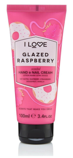 I Love Glazed Raspberry Hand And Nail Cream 100ml