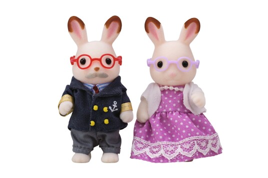 Sylvanian Families Chocolate Rabbit Grandparents Sylvanian Families Chocolate Rabbit Grandparents