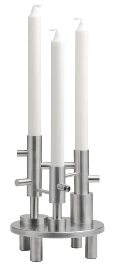 Fritz Hansen Jaime Hayon lysestake large Stainless steel