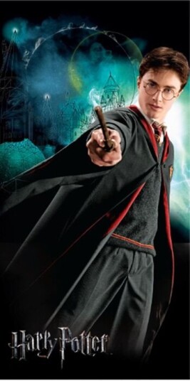 Licens Badehåndkle - Harry Potter - 70x140cm Licens Badehåndkle - Harry Potter - 70x140cm